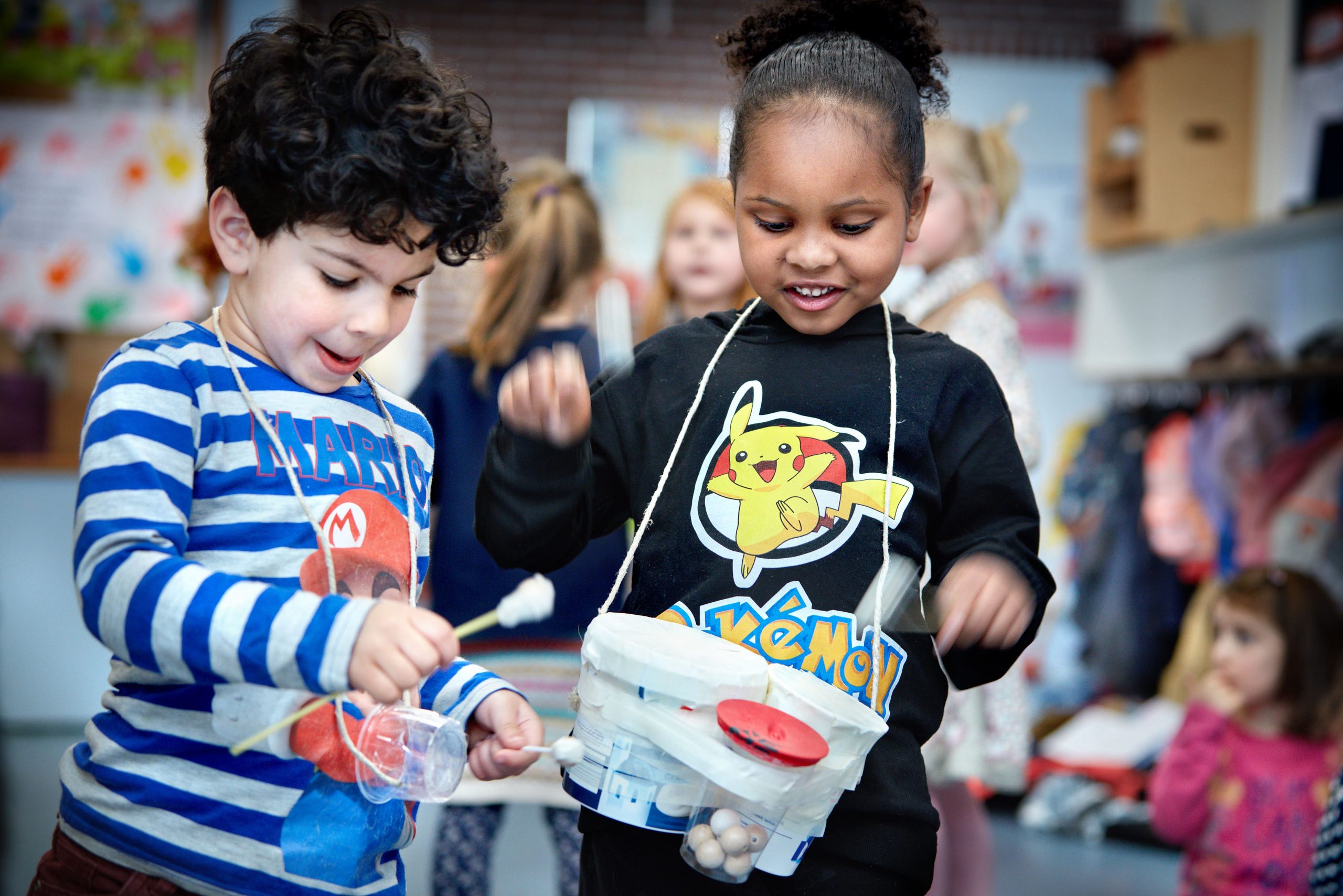 Geluid maken wetenschap en techniek