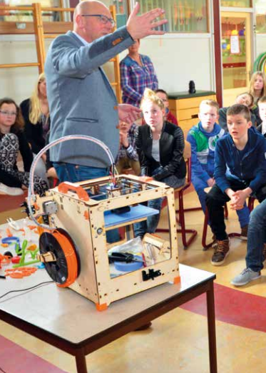 Project 3D printen basisschool de Wel